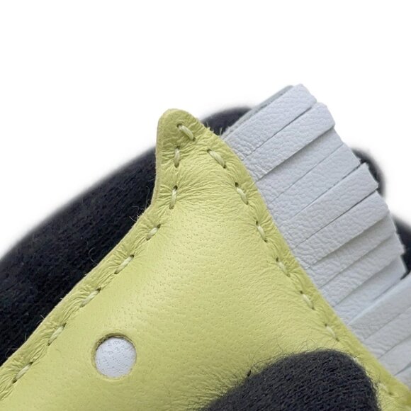 HERMES Rodeo Bag Charm Pegasus Size MM Lambskin Jaune Bourgeon/Machete/Blue ... - Picture 2 of 8